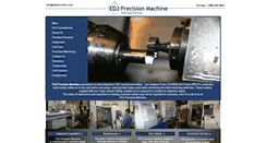 Desktop Screenshot of edjprecision.com